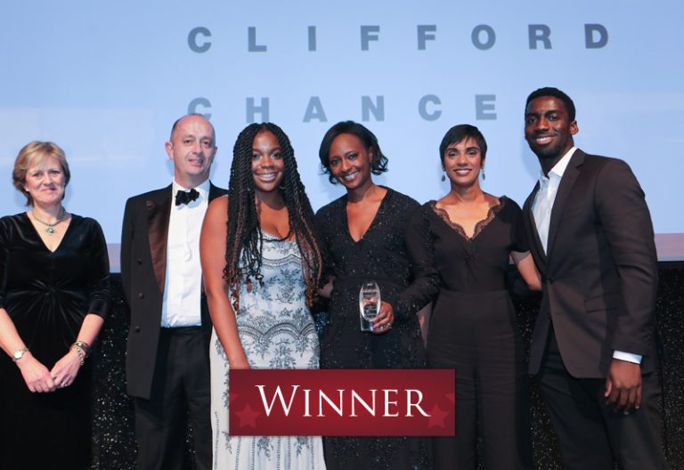 Clifford Chance LLP Winners 2018 The UK Diversity Legal Awards